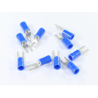 KONEKTOR KOŃCÓWKA WIDEŁKOWA M3 IZOLOWANA 3.2mm 1.5-2.5mm KPL. 10szt.