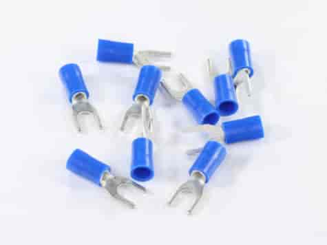 KONEKTOR KOŃCÓWKA WIDEŁKOWA M4 IZOLOWANA 4.3mm 1.5-2.5mm KPL. 10szt.