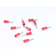 KONEKTOR PŁASKI 2,8mm MĘSKI IZOLOWANY, 0,5mm, 0,5-1,5mm KPL.10szt.