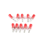 KONEKTOR PŁASKI 2,8mm MĘSKI IZOLOWANY, 0,8mm, 0,5-1mm KPL. 10szt.