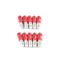 KONEKTOR OKRĄGŁY IZOLOWAY MĘSKI 4mm 0,5-1,5mm KPL. 10szt.
