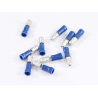 KONEKTOR OKRĄGŁY IZOLOWAY MĘSKI 5mm 1,5-2,5mm KPL. 10szt.