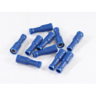 KONEKTOR OKRĄGŁY ŻEŃSKI PEŁNA IZOLACJA 4mm 1,5-2,5mm KPL. 10szt.