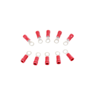 KONEKTOR KOŃCÓWKA OCZKOWA M4 IZOLOWANA 4.3mm 0.5-1.5mm KPL. 10szt.