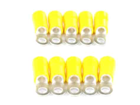 KONEKTOR KOŃCÓWKA OCZKOWA M4 IZOLOWANA 4.3mm 4.0-6.0mm KPL. 10szt.