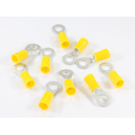 KONEKTOR KOŃCÓWKA OCZKOWA M6 IZOLOWANA 6.4mm 4.0-6.0mm KPL. 10szt.