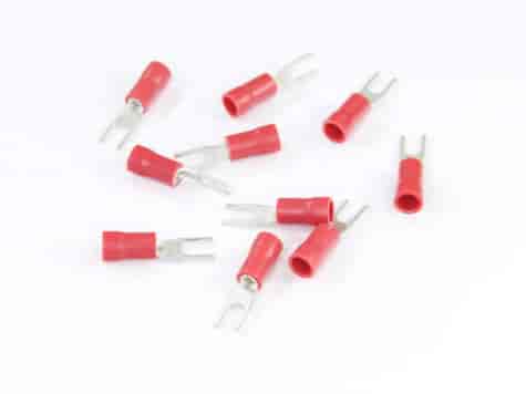 KONEKTOR KOŃCÓWKA WIDEŁKOWA M3 IZOLOWANA 3.2mm 0.5-1.0mm KPL. 10szt.