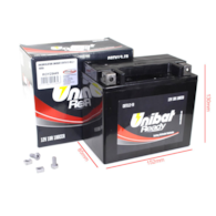 AKUMULATOR UNIBAT CBTX12-FA L+ 10Ah YTX12