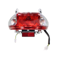 LAMPA TYŁ GY6 KOŁO 10'' BIAŁE KIERUNKI NEW ROB