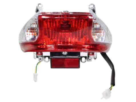 LAMPA TYŁ GY6 KOŁO 10'' BIAŁE KIERUNKI NEW ROB
