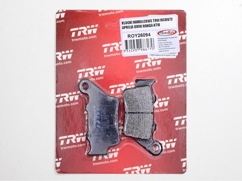 KLOCKI HAMULCOWE TRW MCB672 APRILIA BMW HONDA KTM
