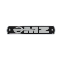 EMBLEMAT ZBIORNIKA MZ TS 125/150/250 ŻELOWA ALUMINIOWA
