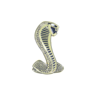 EMBLEMAT ZNACZEK COBRA ZŁOTA