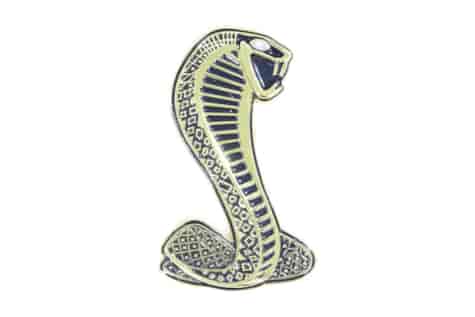 EMBLEMAT ZNACZEK COBRA ZŁOTA