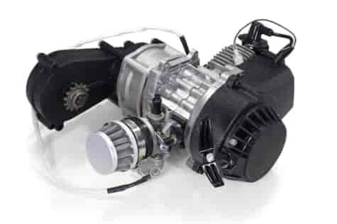 SILNIK POCKET QUAD CROSS 50 Z ROZRUSZNIKIEM