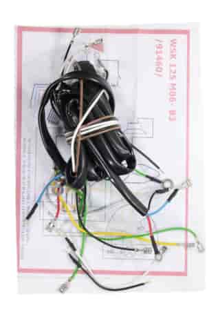 INSTALACJA ELEKTRYCZNA WSK 125 M06 B3 CZARNA ML