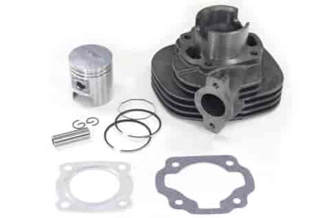 CYLINDER ADLY THUNDER BIKE SILVER FOX TB-50 41mm PIN 10mm 2T KPL. SA