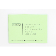 KATALOG INSTRUKCJA OBSŁUGI ROMET M750 M760