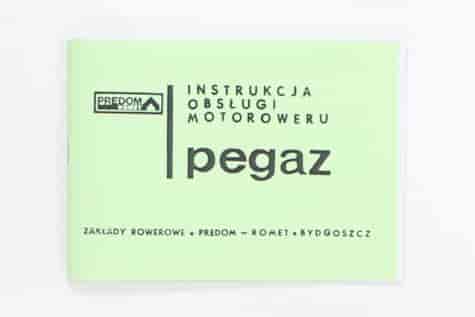 KATALOG INSTRUKCJA OBSŁUGI ROMET PEGAZ