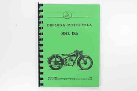 KATALOG INSTRUKCJA OBSŁUGI SHL 125 M04