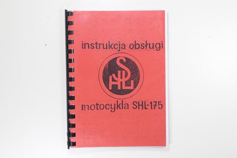 KATALOG INSTRUKCJA OBSŁUGI SHL 175
