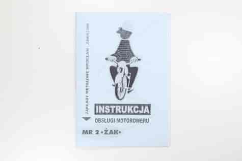 KATALOG INSTRUKCJA OBSŁUGI ROMET MR2 ŻAK