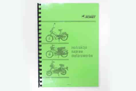 KATALOG INSTRUKCJA NAPRAW ROMET KOMAR MOTORYNKA OGAR