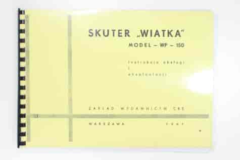 KATALOG INSTRUKCJA OBSŁUGI WIATKA WP 150