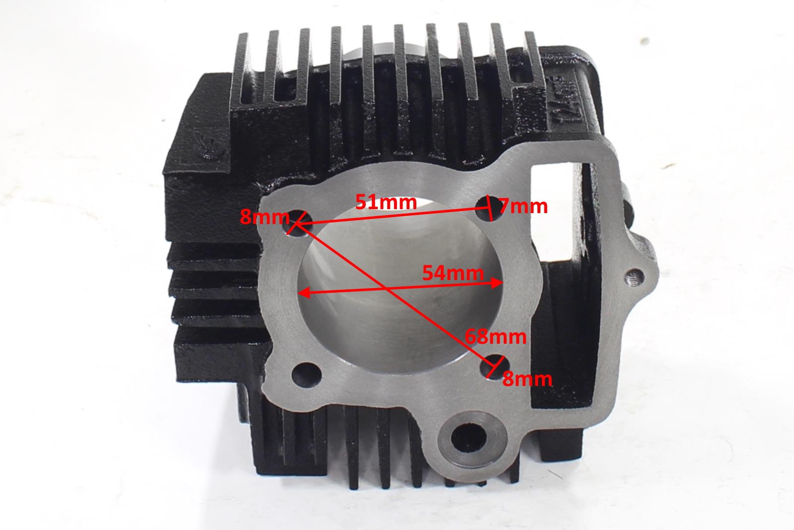 CYLINDER ATV 110 CC STREET 125CC 54 KOMPLETNY SILNIK POZIOMY