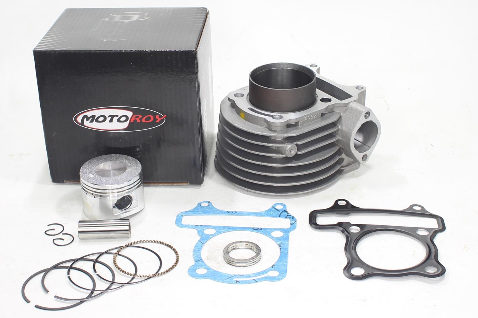 CYLINDER GY6-125 52.4mm KOMPLETNY HW