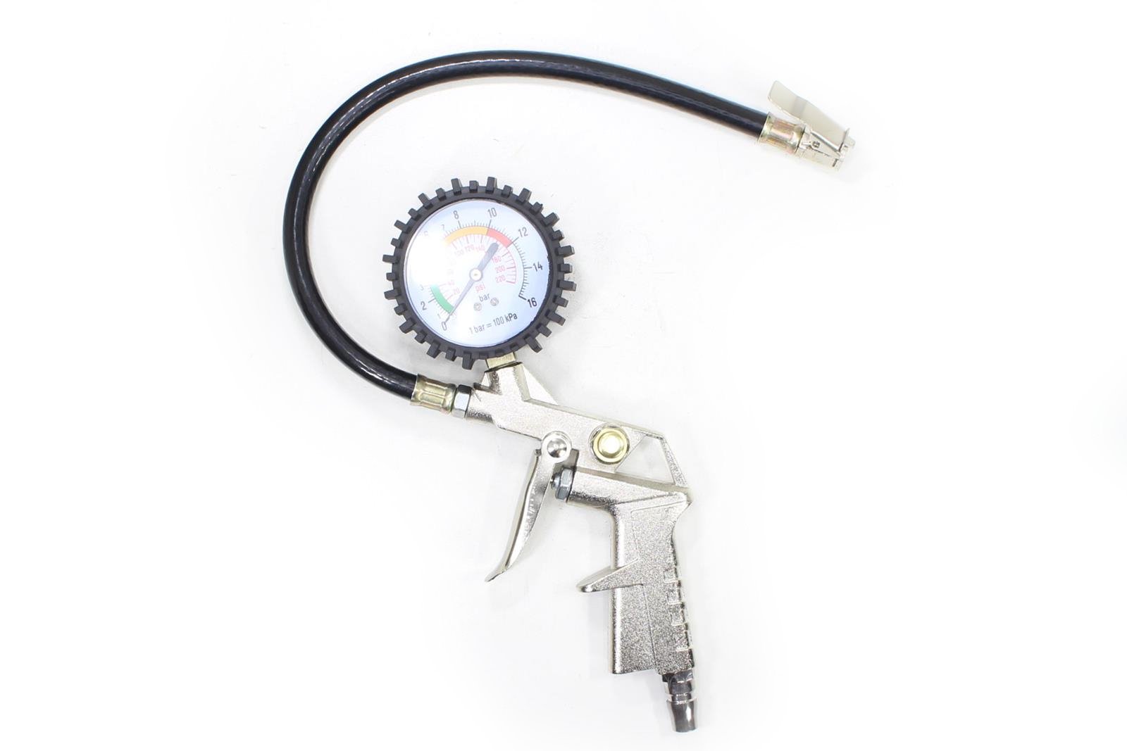PISTOLET DO POMPOWANIA KÓŁ Z MANOMETREM