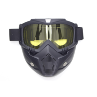 GOGLE WB A-01 BLACK YELLOW