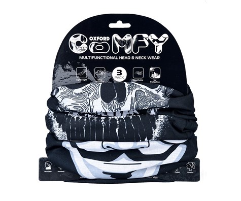 KOŁNIERZ OCIEPLAJĄCY OXFORD COMFY MASKS ROZMIAR OS 3-PACK