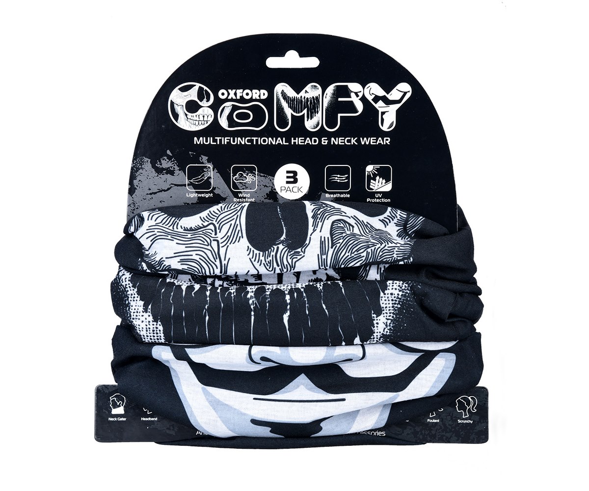 KOŁNIERZ OCIEPLAJĄCY OXFORD COMFY MASKS ROZMIAR OS 3-PACK