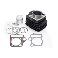 CYLINDER ATV 110 52,4mm PIN 13mm ALUMINIOWY TZ SILNIK POZIOMY Z OZNACZENIEM 152FMH WYSTĘPUJĄCY W ATV CHIŃSKIE QUADY, MOTOROWERY STREET, CROSS, CZOPER