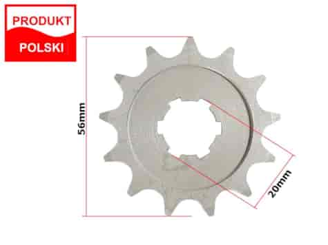 ZĘBATKA PRZÓD WSK 125 13z