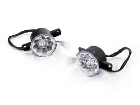 LAMPA PRZÓD ATV 125 LED OKRĄGŁA KPL. FUXIN WB