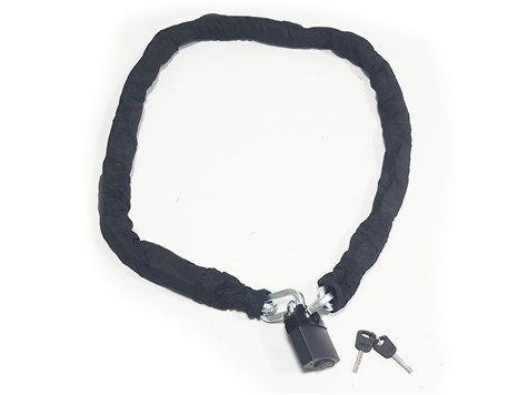 BLOKADA PRZECIWKRADZIEŻOWA ŁAŃCUCH + KŁÓDKA OXF-017 10CM*10CM*1.8M OX