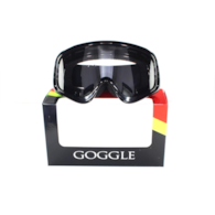 GOGLE MOTOCYKL QUAD CROSS ATV CZARNE OXF-3028 OX