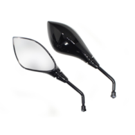 LUSTERKA MOTOCYKLOWE NAKED ATV SKUTER SPORT CZARNE M10 OXF-1450 E11 KPL.OX