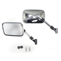 LUSTERKA MOTOCYKLOWE SKUTER ATV MOTOROWER CHROM M10 OXF-1442 E9