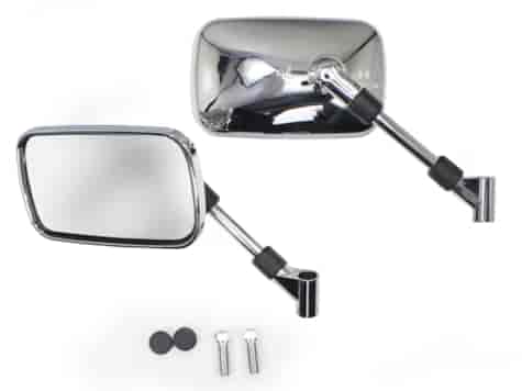 LUSTERKA MOTOCYKLOWE SKUTER ATV MOTOROWER CHROM M10 OXF-1442 E9