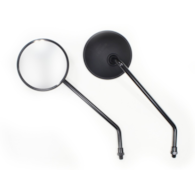 LUSTERKA MOTOCYKLOWE SKUTER MOTOROWER M10 CZARNE OXF-14070 E4