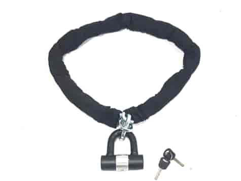 BLOKADA PRZECIWKRADZIEŻOWA ŁAŃCUCH/KŁÓDKA 1.2M OXF-332 DŁ. 10CM*10CM*1.2M OX