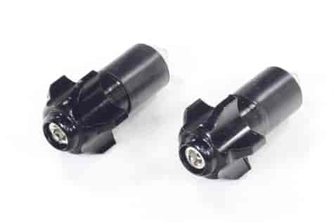 KOŃCÓWKI KIEROWNICY CIĘŻARKI CZARNE 17mm OXF-026 KPL.OX