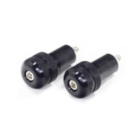 KOŃCÓWKI KIEROWNICY CIĘŻARKI CZARNE 18mm OXF-004 KPL.OX
