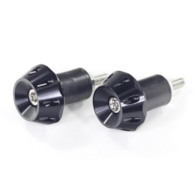 KOŃCÓWKI KIEROWNICY CIĘŻARKI CZARNE 17mm OXF-036 KPL.OX