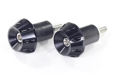 KOŃCÓWKI KIEROWNICY CIĘŻARKI CZARNE 17mm OXF-036 KPL.OX