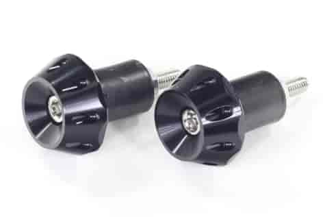KOŃCÓWKI KIEROWNICY CIĘŻARKI CZARNE 17mm OXF-036 KPL.OX