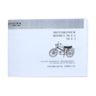 KATALOG INSTRUKCJA OBSŁUGI ROMET 50-T-1 50-T-3